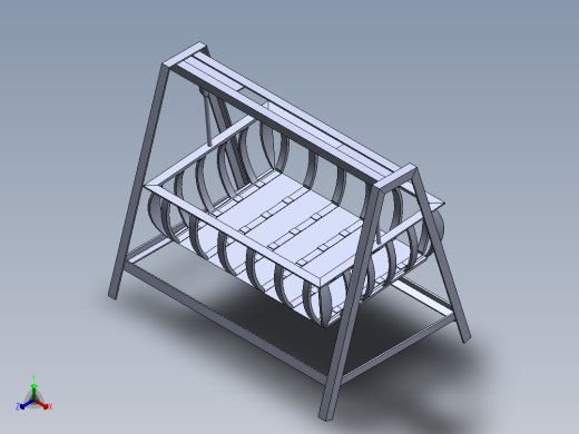 摇篮正等轴测缩略图