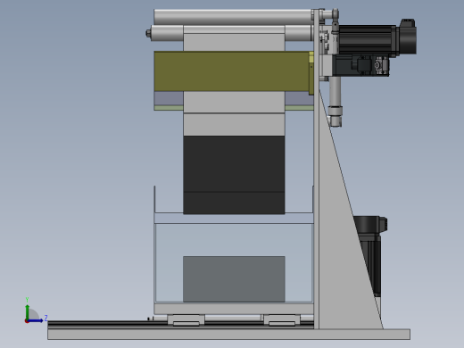废旧锂电池正负极拆分机左视缩略图