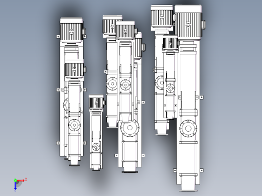 9款G系列螺杆泵俯视缩略图