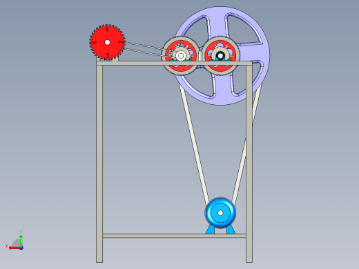 B2003954-半自动椰子去壳机后视缩略图
