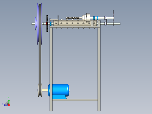 B2003954-半自动椰子去壳机右视缩略图