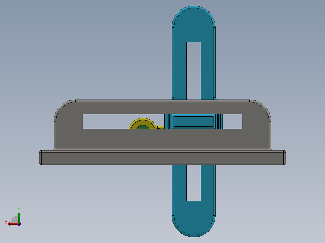 曲柄滑块 (1)后视图
