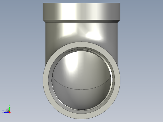螺纹管弯头-90°等径 DN20右视缩略图