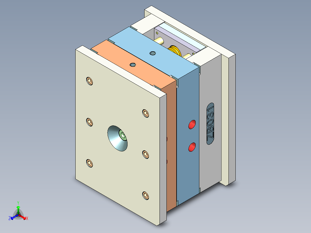 塑胶垫片（一出八穴）