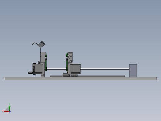 1.388米双带宽度可调输送机构后视缩略图