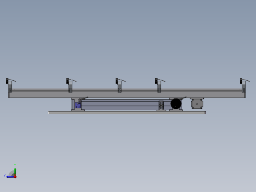 1.388米双带宽度可调输送机构右视缩略图