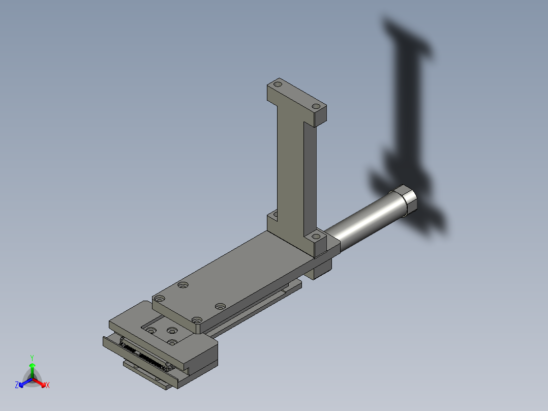 胶柱检测导向槽