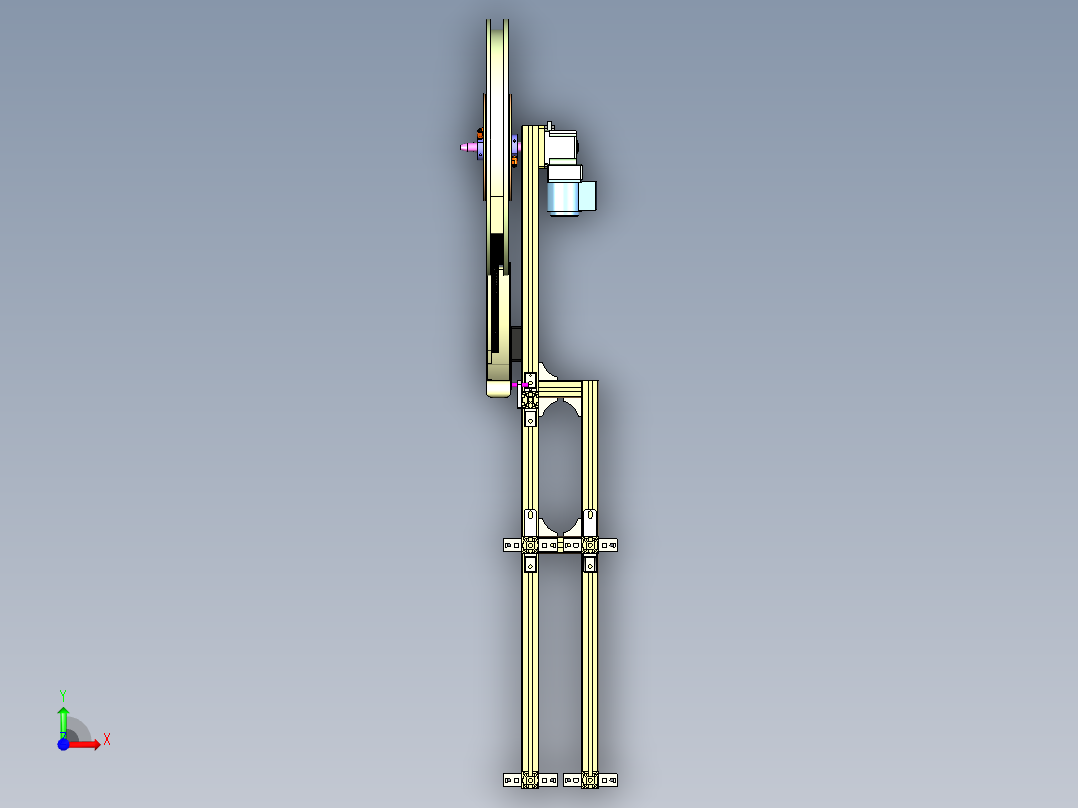 端子料架前视图