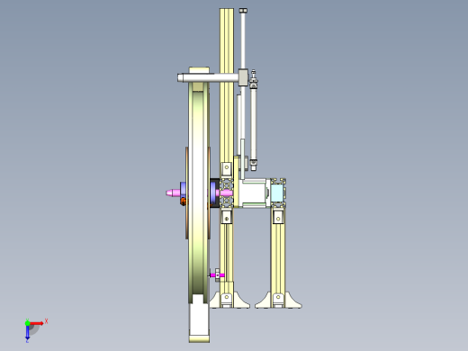 端子料架俯视缩略图