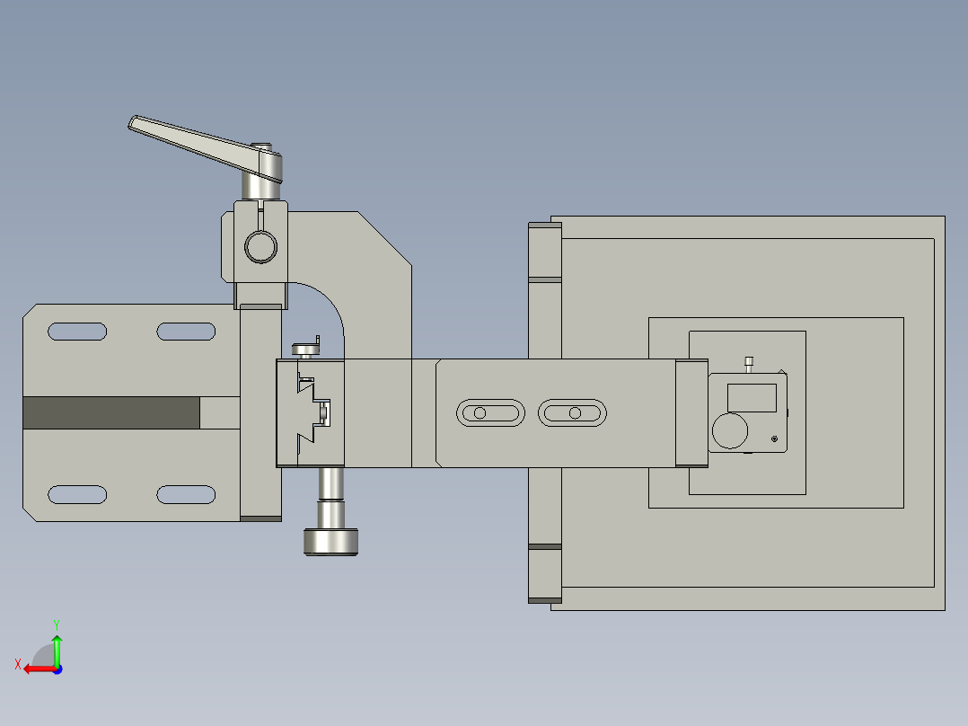 LXYC-BOSS0400外圆拍照机构后视图
