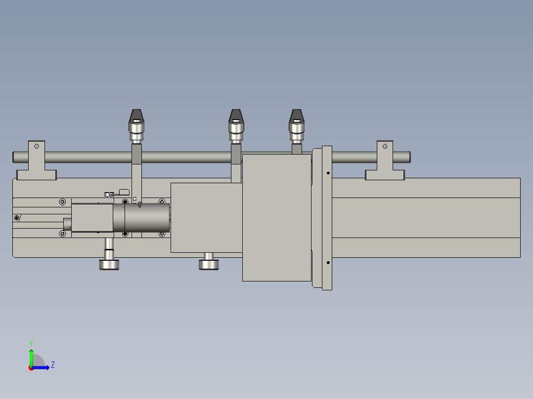 LXYC-BOSS0400外圆拍照机构左视图