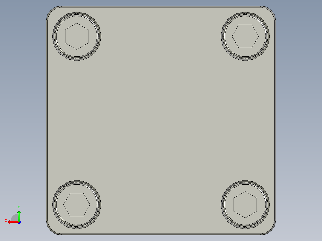 SC标准气缸系列SC-32X80-S后视图