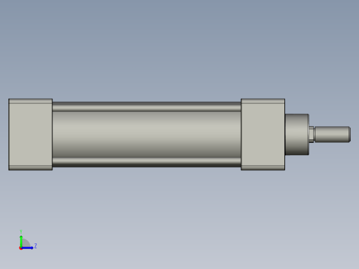 SC标准气缸系列SC-32X80-S左视缩略图