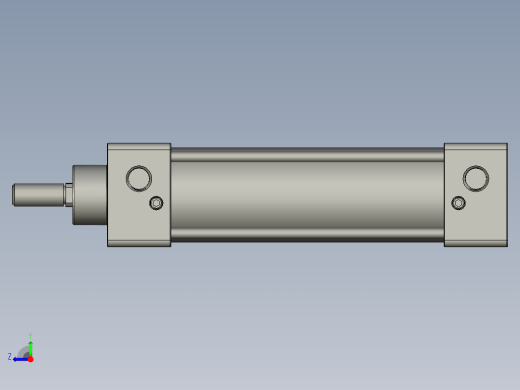 SC标准气缸系列SC-32X80-S右视缩略图