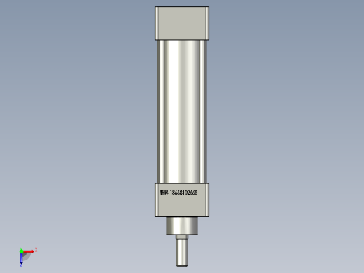 SC标准气缸系列SC-32X80-S俯视缩略图