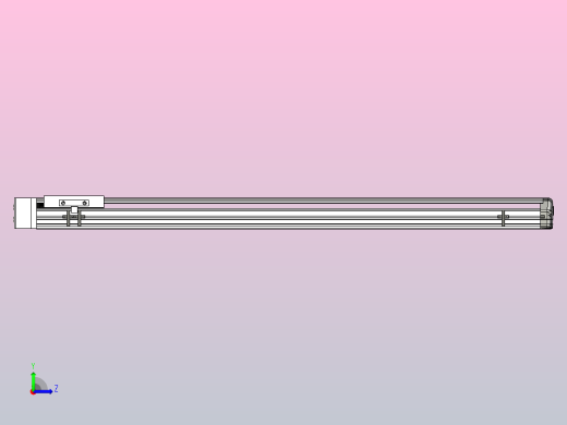 ETH14-1000-BR-400W+煞車直线模组左视缩略图