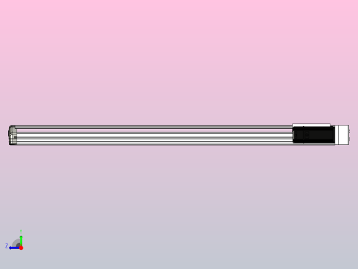 ETH14-1000-BR-400W+煞車直线模组右视缩略图