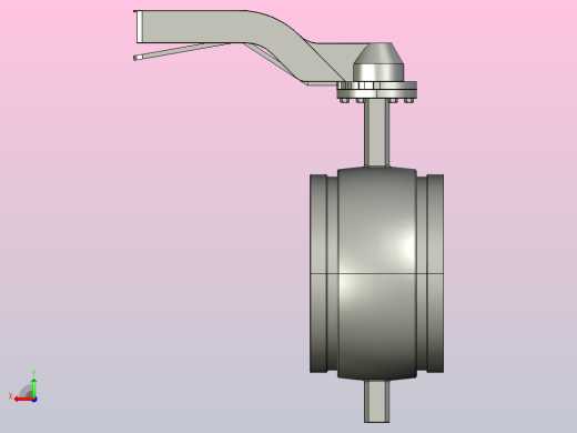 沟槽╱卡箍蝶阀[200]后视缩略图