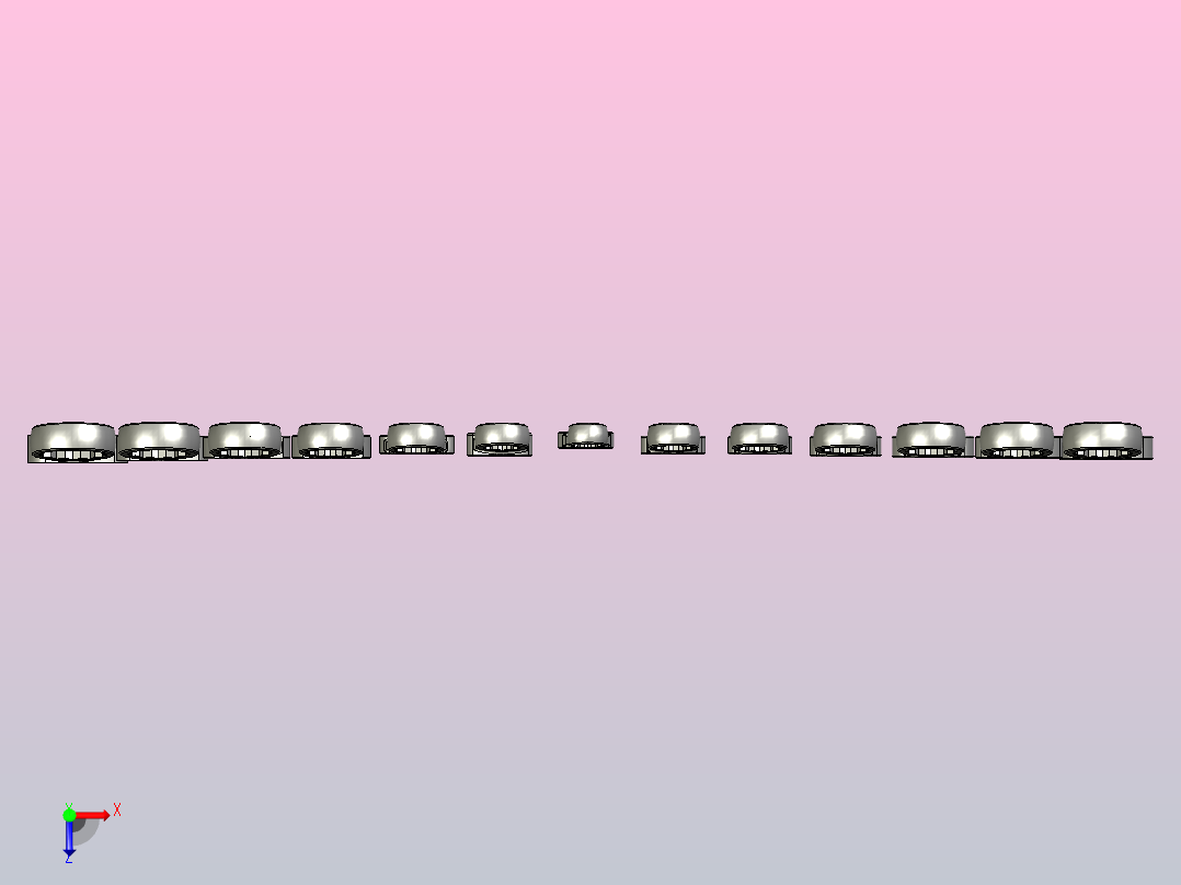 13件套组合扳手俯视图