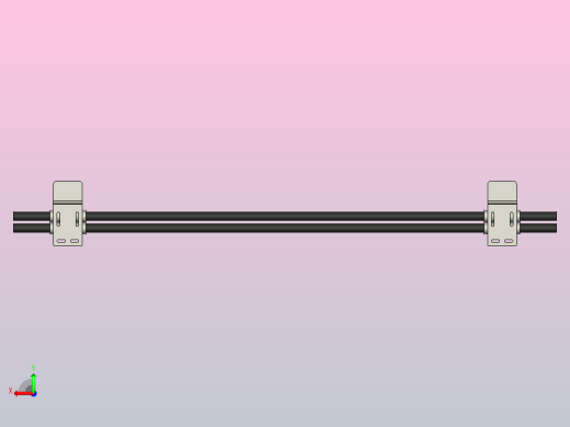 平屋顶栏杆部分后视缩略图