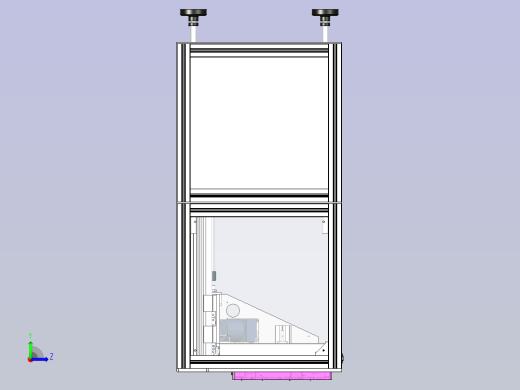 载具升降机左视缩略图