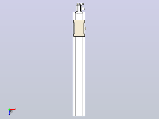 滚珠丝杠直线轴带导轨全封闭TPA-HCR-220D-3210C-L1400-M-Y-P1K-N3俯视缩略图