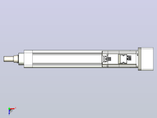 轻载电动缸TPA-ESR50-1610C-L250-MR-W-P40-C3俯视缩略图
