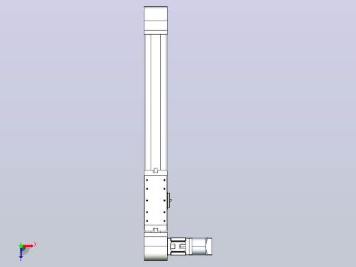 带式直线轴半闭式TPA-ONB-80-170-L450-DR-J60-N3俯视缩略图