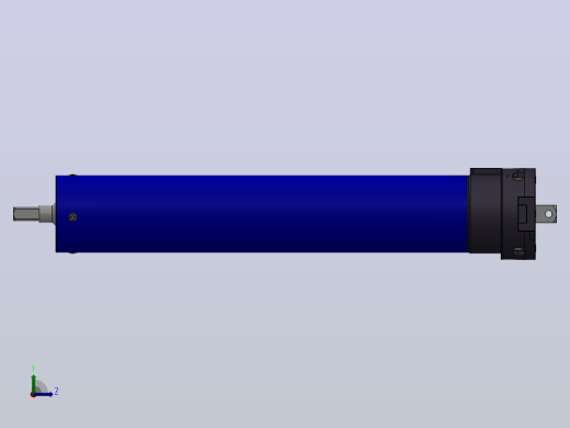 SM45S标准型管状电机[SM45S-20-15]左视缩略图