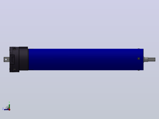 SM45S标准型管状电机[SM45S-20-15]右视缩略图