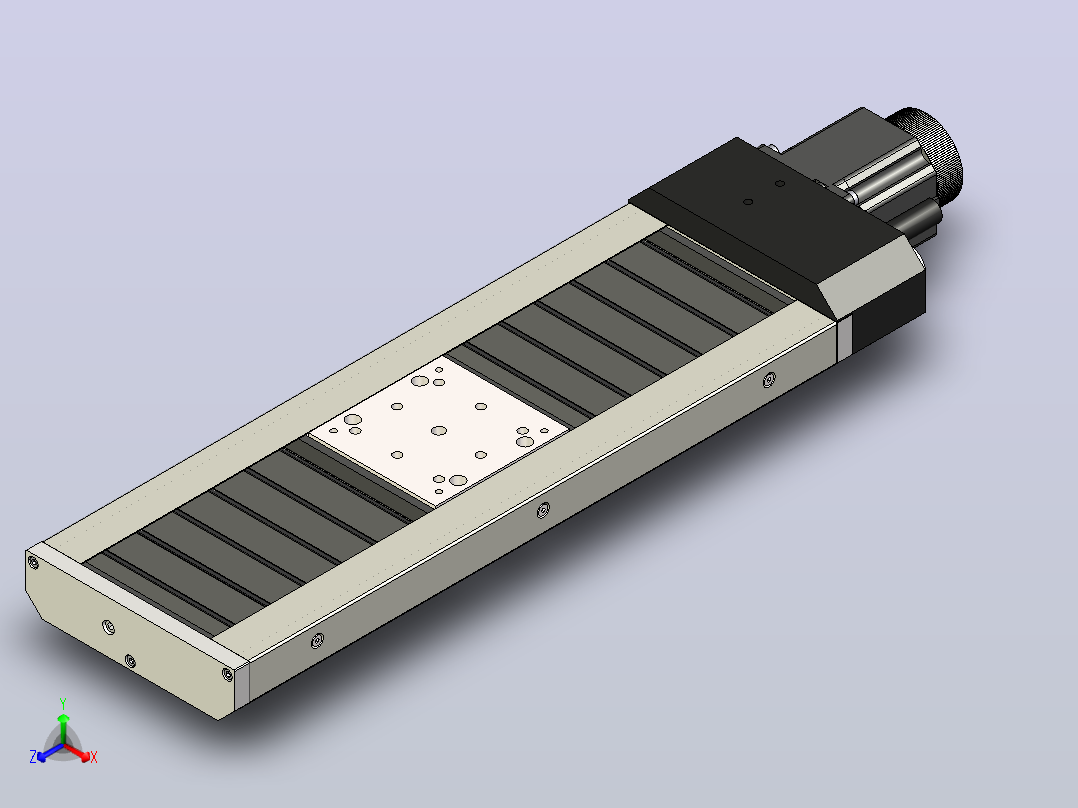 电动线性致动器Axmo TMF3-200主视图