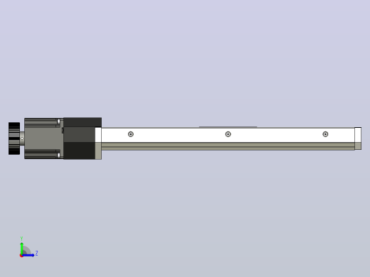 电动线性致动器Axmo TMF3-200左视缩略图
