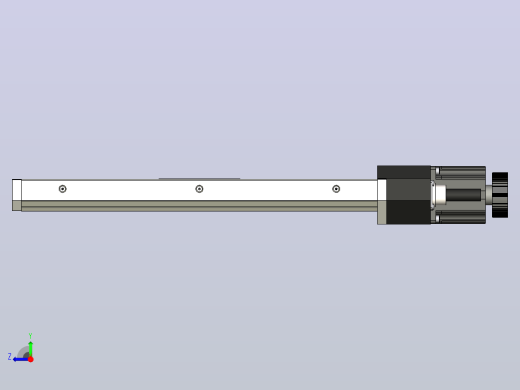 电动线性致动器Axmo TMF3-200右视缩略图