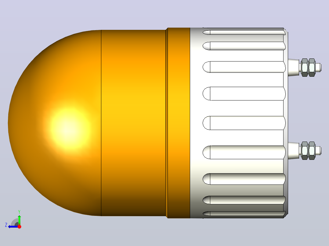 闪光灯ASGB-20Y-220蜂鸣器右视图