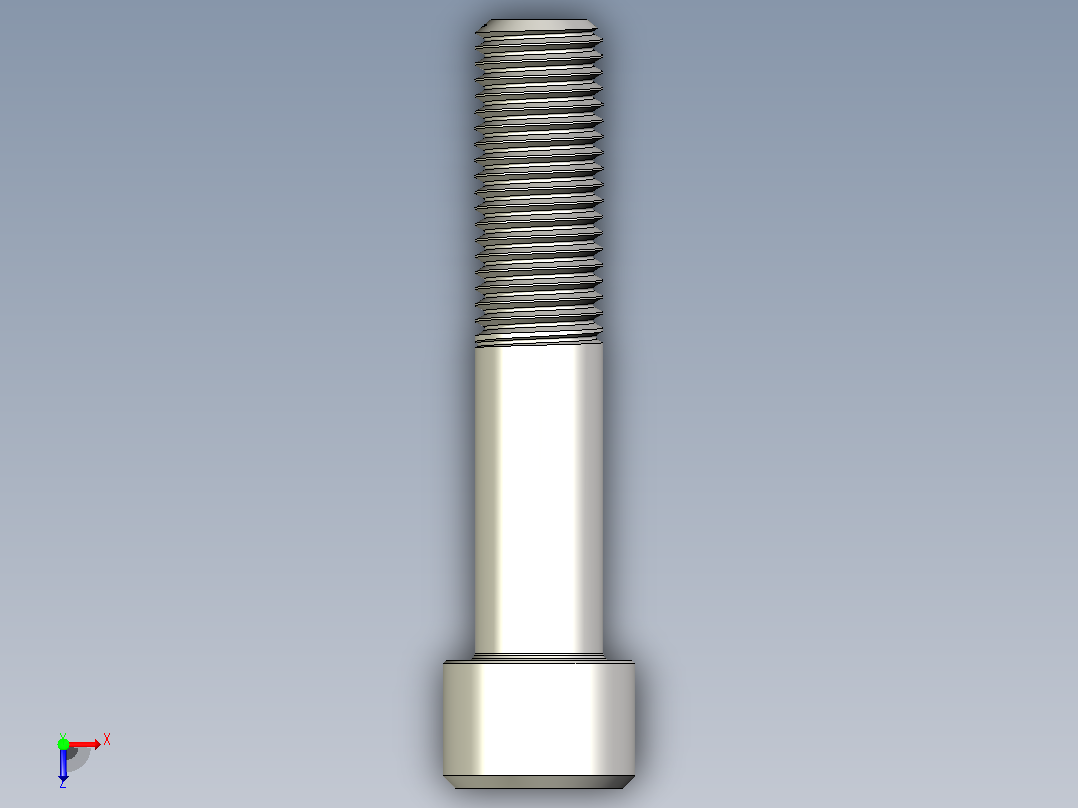 DIN_EN_ISO_4762_M24x120.ipt内六角螺钉俯视图