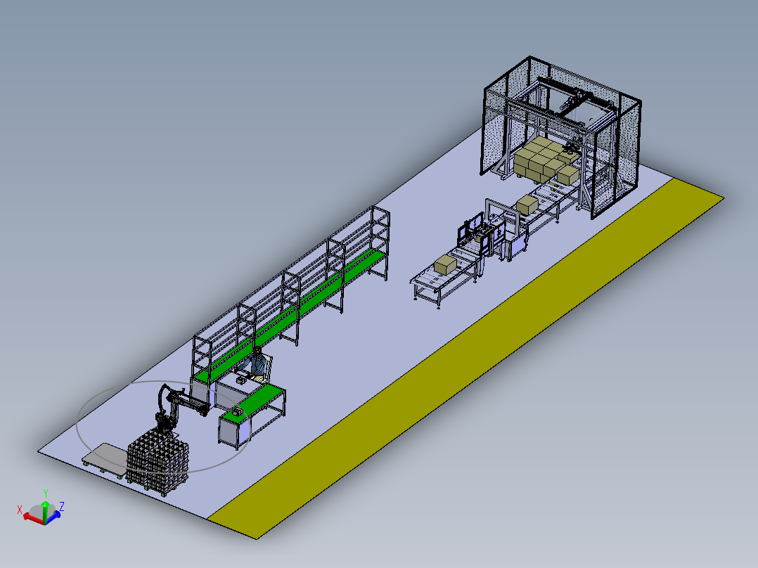 智能燃气表生产线布局