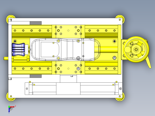 破坏试验夹具俯视缩略图