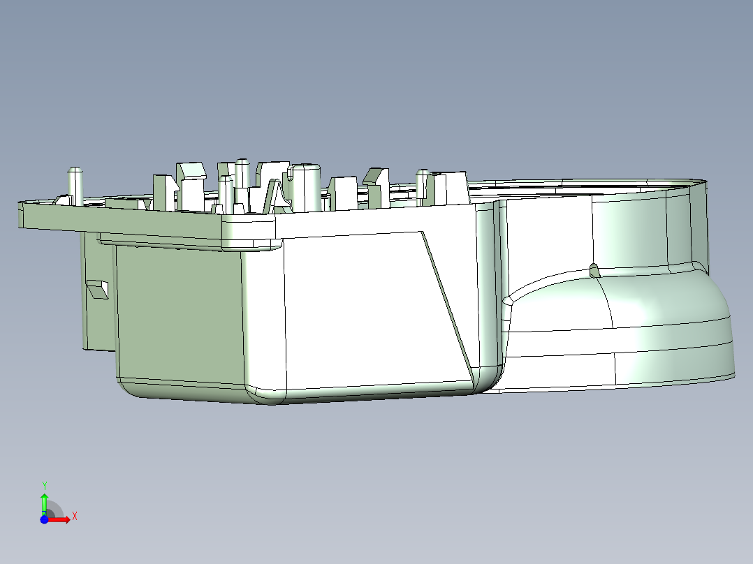 机器人装配工作站(UG)前视图