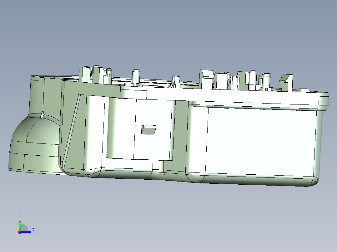 机器人装配工作站(UG)左视图