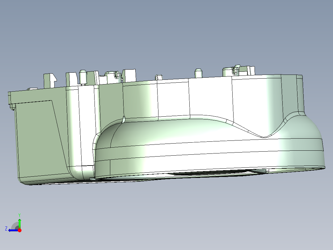 机器人装配工作站(UG)右视图