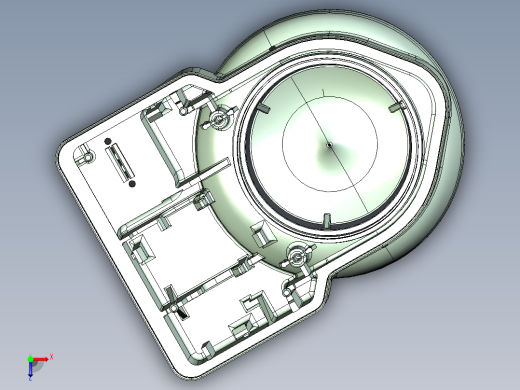 机器人装配工作站(UG)俯视缩略图