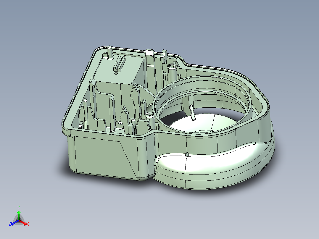 机器人装配工作站(UG)正等轴测图
