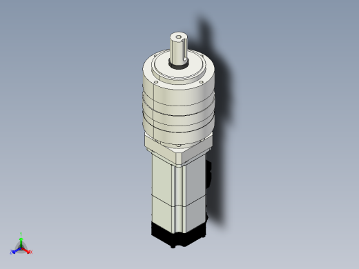 减速器3D模型正等轴测缩略图