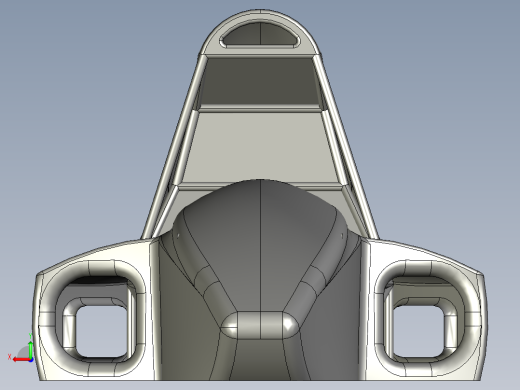 solidworks 赛车车身后视缩略图
