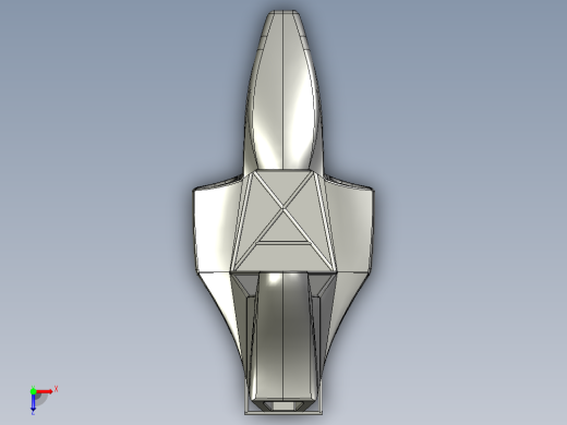 solidworks 赛车车身俯视缩略图