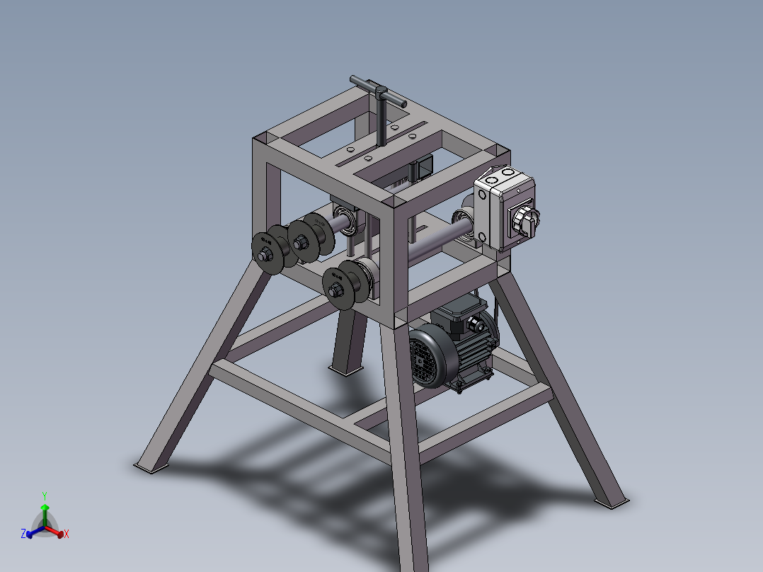 F131 管（型材）卷弯机
