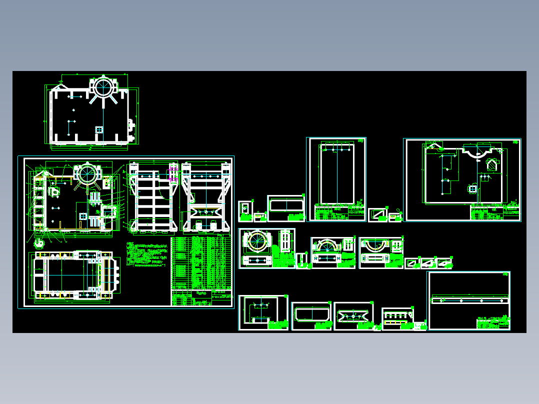 PE900x1200颚式破碎机图纸