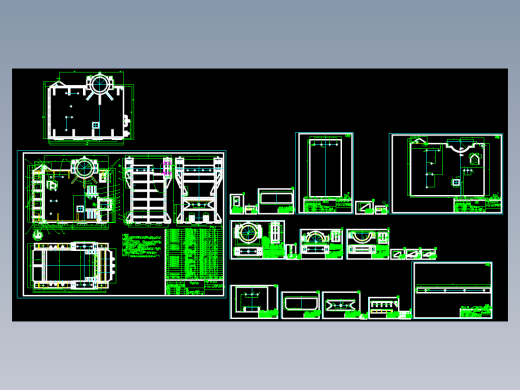 PE900x1200颚式破碎机图纸