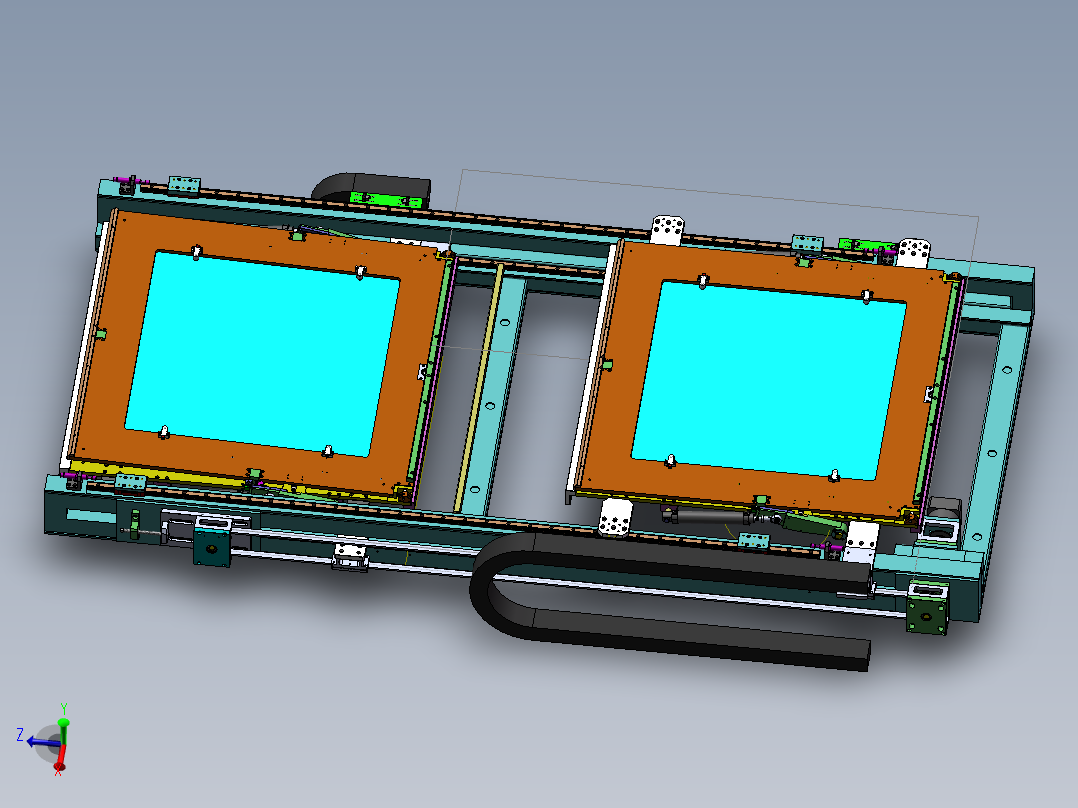 曝光机工作台框