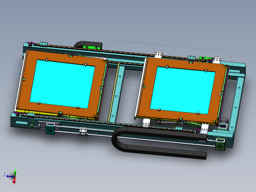 曝光机工作台框